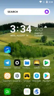 Yandex Launcher скриншот 7