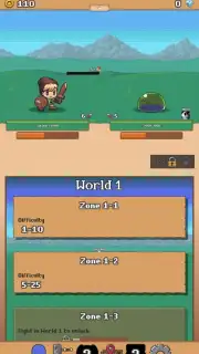 Idle Grindia: Dungeon Quest скриншот 2