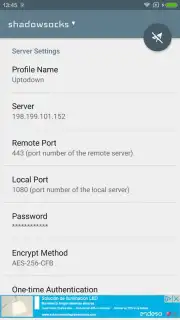 Shadowsocks скриншот 3