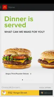 McDonalds Canada скриншот 5
