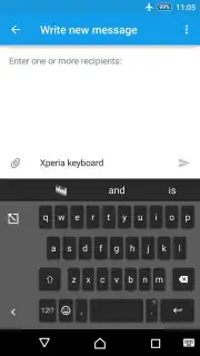 Teclado Xperia скриншот 5
