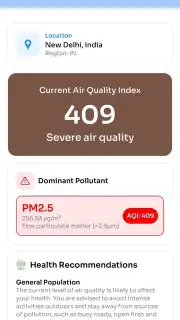 AQI(Air Quality Index) скриншот 3