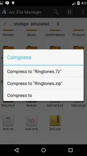Arc File Manager скриншот 5