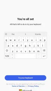 SwiftKey Keyboard скриншот 7