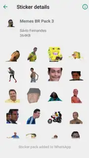 Brazil Funny Memes - Stickers Whatsapp скриншот 3