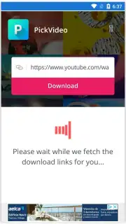 Pick Video downloader скриншот 7