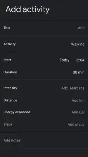 Google Fit скриншот 6
