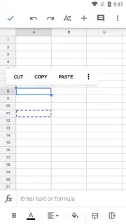 Google Sheets скриншот 5