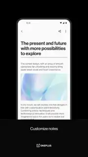 OnePlus Notes скриншот 1