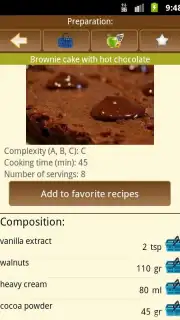 Cake recipes скриншот 2