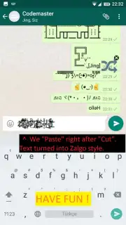 Upside Down Chat+ скриншот 14