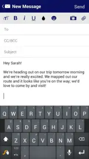 Yahoo Mail скриншот 3