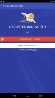 Rocket VPN скриншот 1