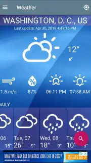 Free Weather Forecast скриншот 5