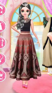Indian Gopi Doll Makeover- Indian Bridal Fashion скриншот 4