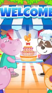 Kids Cafe with Hippo скриншот 9