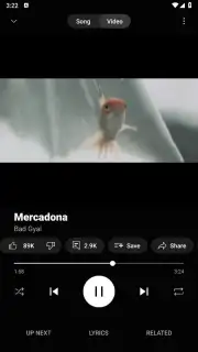 YouTube Music (Android TV) скриншот 3