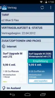 Mein o2 скриншот 3