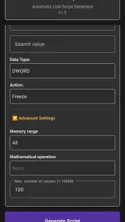 GG Script Generator скриншот 7