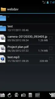 WebDAV Nav Lite скриншот 2