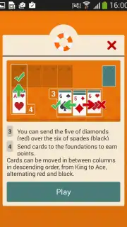Tournaments Solitaire скриншот 1