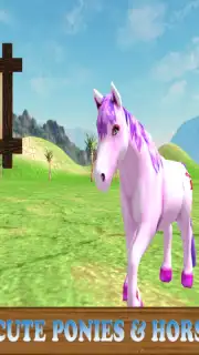 Pony Horse Simulator Kids 3D скриншот 10