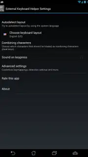 External Keyboard Helper Demo скриншот 7