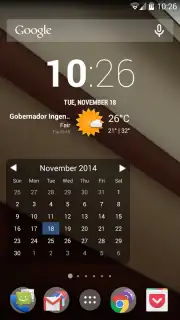 Month Calendar Widget скриншот 8