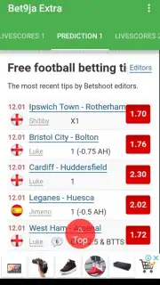 Bet9ja Extra with predictions and Livescores скриншот 5