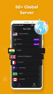 Fire VPN - Vpn Proxy Browser скриншот 6