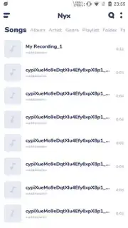 Nyx Music Player скриншот 1