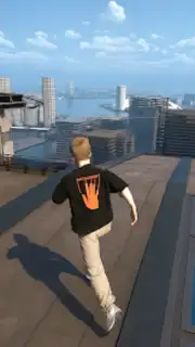 Only Going Up Parkour Rooftop скриншот 5