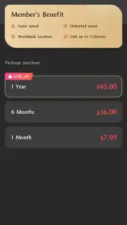 Aman VPN скриншот 2
