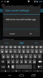 Jelly Bean Keyboard 4.3 скриншот 4