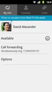 Lync 2010 скриншот 1
