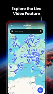 Live Earth Map & GPS Tracker скриншот 4