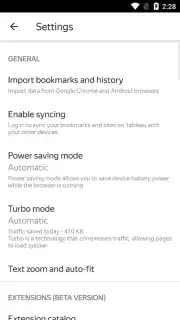 Yandex Browser Beta скриншот 8