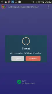 Antivirus Security DU Master скриншот 3