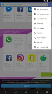 Goldeness Browser скриншот 4