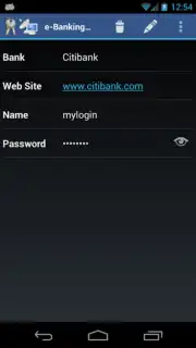 aWallet Password Manager скриншот 2