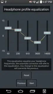 Headphones Equalizer скриншот 1