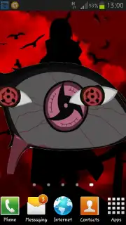 Itachi Live Wallpaper скриншот 6