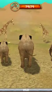 Wild Elephant Sim 3D скриншот 4