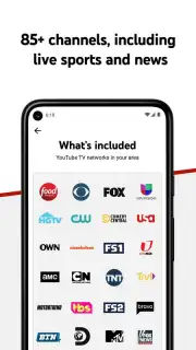 YouTube TV скриншот 2