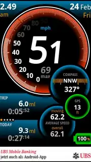 Ulysse Speedometer скриншот 2