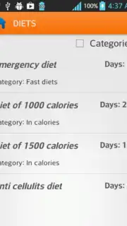 Diets for losing weight скриншот 16
