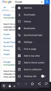 Iceraven Browser скриншот 2