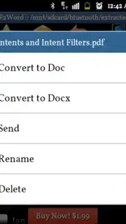PDF to Word Converter скриншот 2