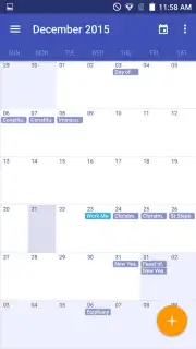 Today Calendar скриншот 3