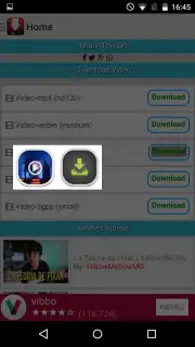 Youtube & Movie Downloader скриншот 2